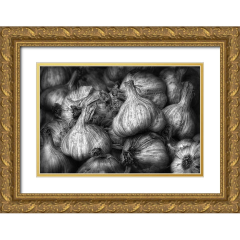 Against Vampires Gold Ornate Wood Framed Art Print with Double Matting by Droste, Holger