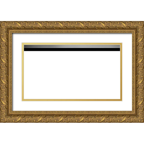 Cannon Beach Gold Ornate Wood Framed Art Print with Double Matting by Rak, Martin