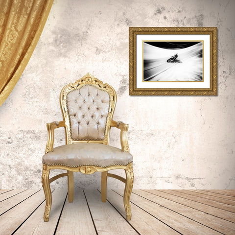 A Smoother Road Gold Ornate Wood Framed Art Print with Double Matting by Abrantes, Paulo