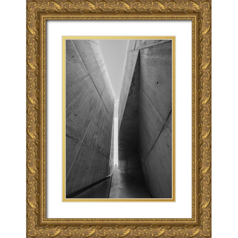 Between Two Worlds Gold Ornate Wood Framed Art Print with Double Matting by P Neto, Filipe