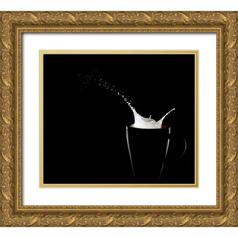 Milky Way Gold Ornate Wood Framed Art Print with Double Matting by Pabst, Christian