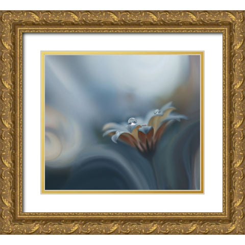 Infinite Longing... Gold Ornate Wood Framed Art Print with Double Matting by Nan, Juliana