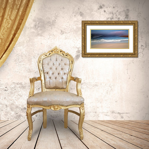 The Wind Gold Ornate Wood Framed Art Print with Double Matting by Pascual Buye, Santiago