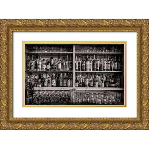 Seattle Gold Ornate Wood Framed Art Print with Double Matting by Klein, Kurt