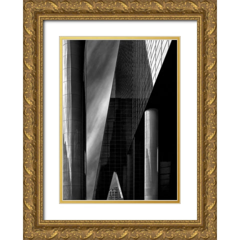 Architecture Is Frozen Music ... (1) Gold Ornate Wood Framed Art Print with Double Matting by Depaepe, Yvette
