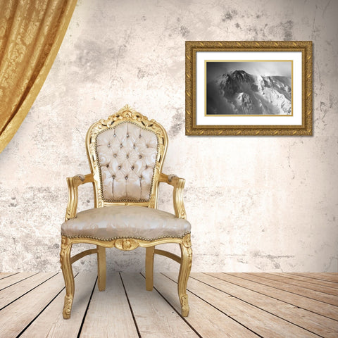 Freeride . . Gold Ornate Wood Framed Art Print with Double Matting by Rumansky, Matej