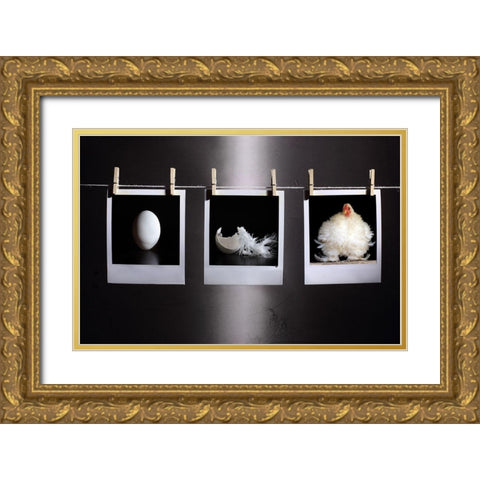 The Life Gold Ornate Wood Framed Art Print with Double Matting by Ivanova, Victoria
