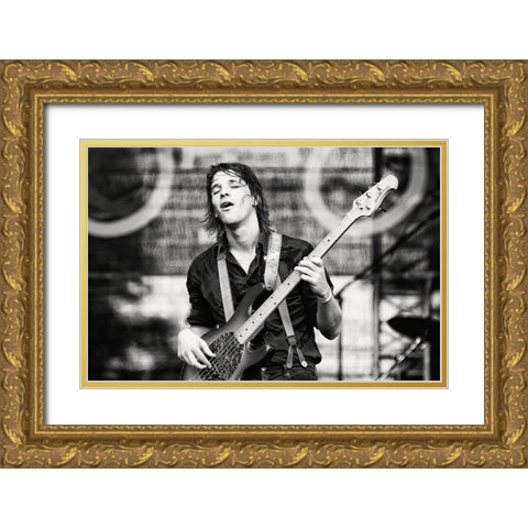 Emotions Gold Ornate Wood Framed Art Print with Double Matting by Pajic, Samir