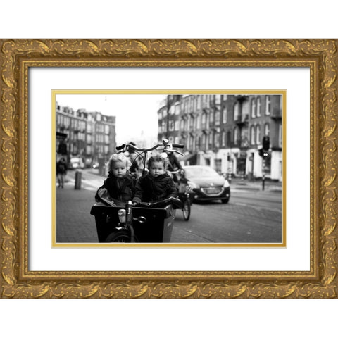 Precious Cargo Gold Ornate Wood Framed Art Print with Double Matting by Bekker, Olga