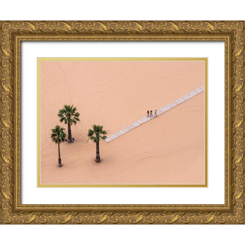 0.127083333333333 Gold Ornate Wood Framed Art Print with Double Matting by Pavlin, Miha