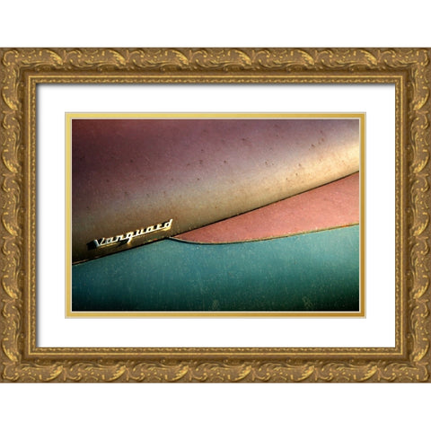 Vanguard Gold Ornate Wood Framed Art Print with Double Matting by Johansson, Bror