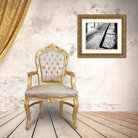 Back In Your Box Gold Ornate Wood Framed Art Print with Double Matting by Mexia, Laura