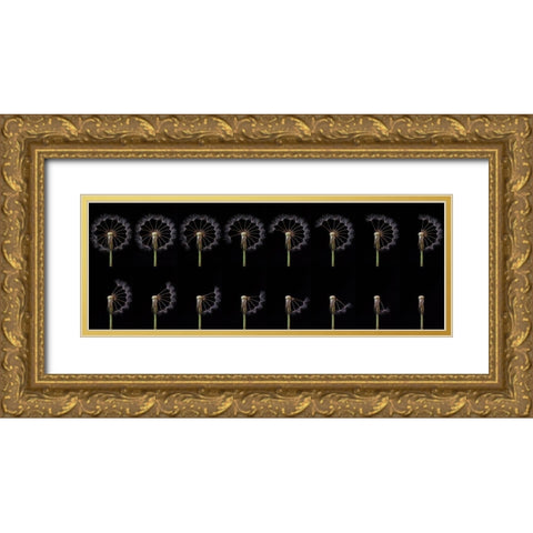 Countdown Gold Ornate Wood Framed Art Print with Double Matting by Lionse, Art
