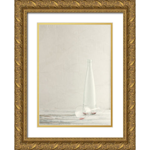 Fall Gold Ornate Wood Framed Art Print with Double Matting by Laercio, Luiz