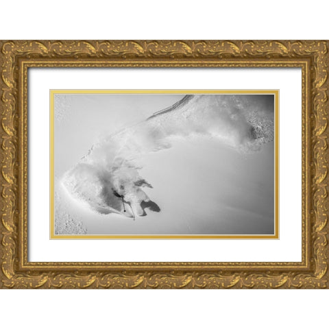 Powradise Gold Ornate Wood Framed Art Print with Double Matting by Trevillot, Benjamin
