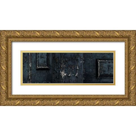 Decrepit Gold Ornate Wood Framed Art Print with Double Matting by Claes, Gilbert