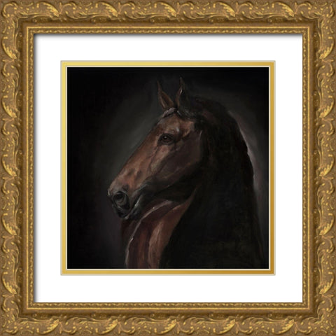 SPIRIT Gold Ornate Wood Framed Art Print with Double Matting by Atelier B Art Studio