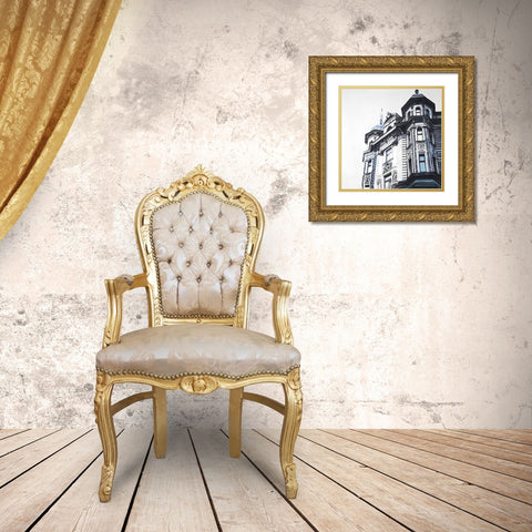 HISTORIC APARTMENT Gold Ornate Wood Framed Art Print with Double Matting by Atelier B Art Studio