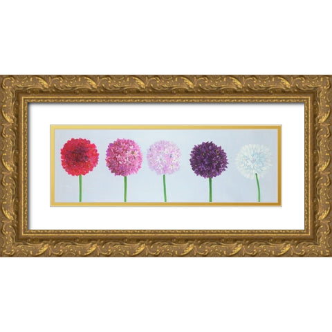 DALIA POMPONOWA Gold Ornate Wood Framed Art Print with Double Matting by Atelier B Art Studio