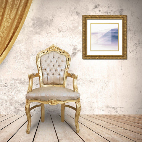 MIST Gold Ornate Wood Framed Art Print with Double Matting by Atelier B Art Studio