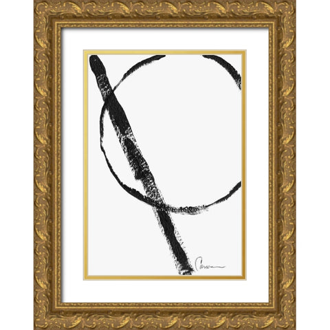 Eclipse Gold Ornate Wood Framed Art Print with Double Matting by Carroccio, Lisa