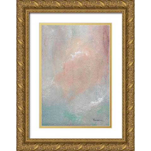 Mountain Mist I Gold Ornate Wood Framed Art Print with Double Matting by Carroccio, Lisa