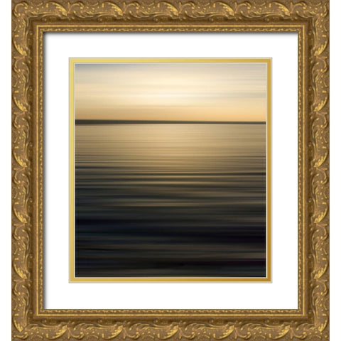 Still Waters, Golden I Gold Ornate Wood Framed Art Print with Double Matting by Anonymous