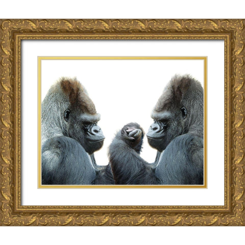 Its Your Move Gold Ornate Wood Framed Art Print with Double Matting by Barlow