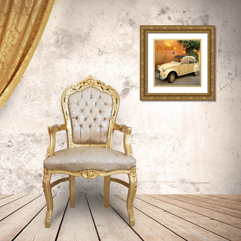 On ma ditâ€¦ Gold Ornate Wood Framed Art Print with Double Matting by Lautier, Julien