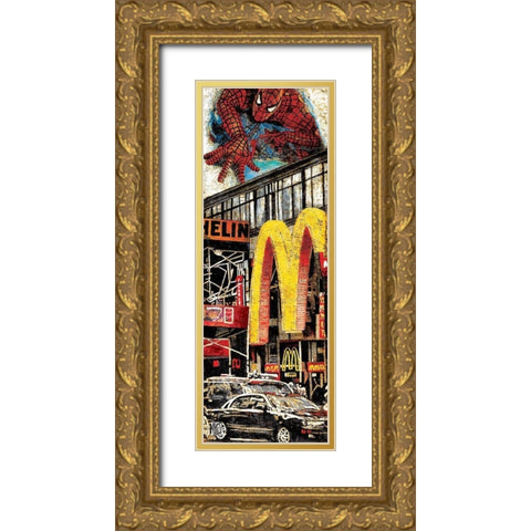 Best Musica (detail) II Gold Ornate Wood Framed Art Print with Double Matting by Arietti, Fabienne