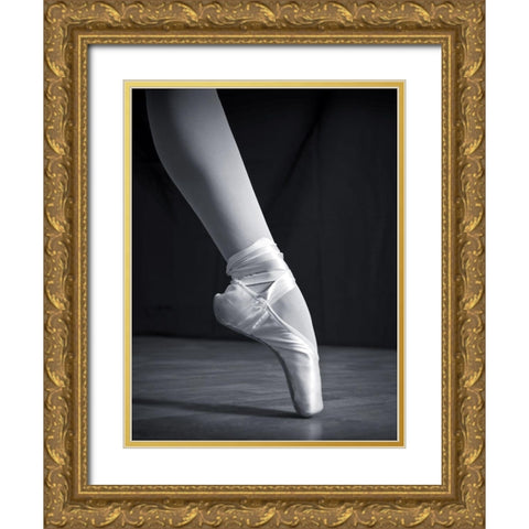 Un soir de rÃ©pÃ©tition Gold Ornate Wood Framed Art Print with Double Matting by Braun Studio