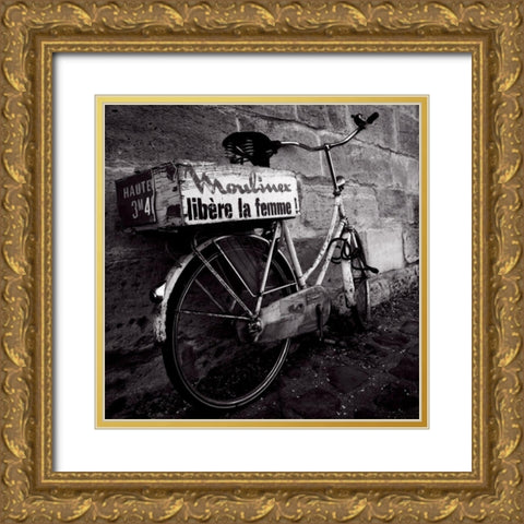 Liberation Gold Ornate Wood Framed Art Print with Double Matting by de Lattre, Pascal