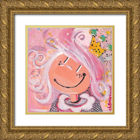 Un dimanche a la campagne Gold Ornate Wood Framed Art Print with Double Matting by Bonnevay, Chantal