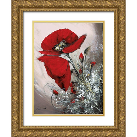 Apotheose II Gold Ornate Wood Framed Art Print with Double Matting by Tramoni, Oliver