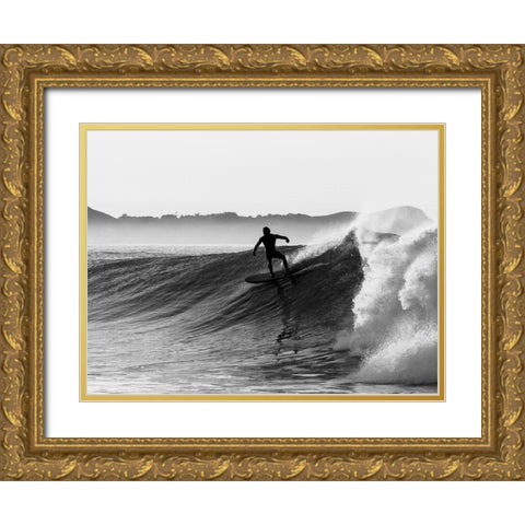 Braun Studio - Surf Gold Ornate Wood Framed Art Print with Double Matting by Braun Studio