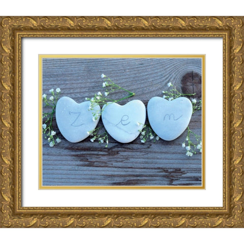 Zen II Gold Ornate Wood Framed Art Print with Double Matting by BRAUN Studio