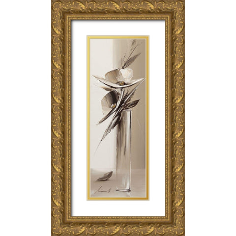 Suspendu Gold Ornate Wood Framed Art Print with Double Matting by Tramoni, Oliver