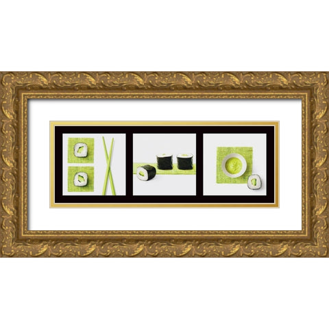 Culinaire I Gold Ornate Wood Framed Art Print with Double Matting by Sultan, Galith