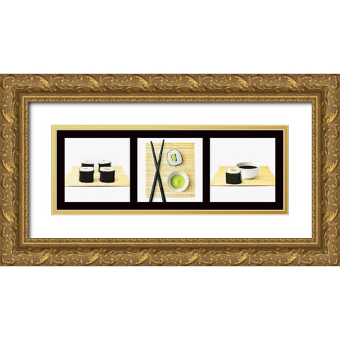 Culinaire II Gold Ornate Wood Framed Art Print with Double Matting by Sultan, Galith