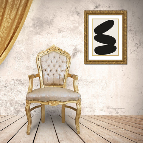 Braun Studio - Galets Gold Ornate Wood Framed Art Print with Double Matting by Braun Studio