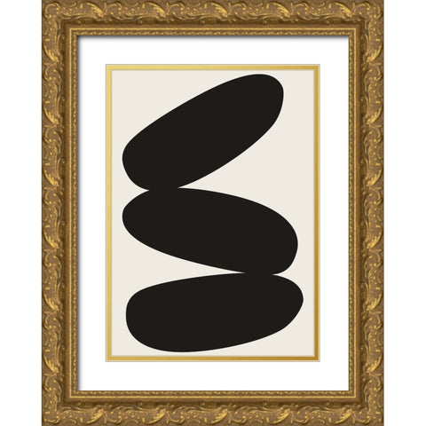 Braun Studio - Galets Gold Ornate Wood Framed Art Print with Double Matting by Braun Studio