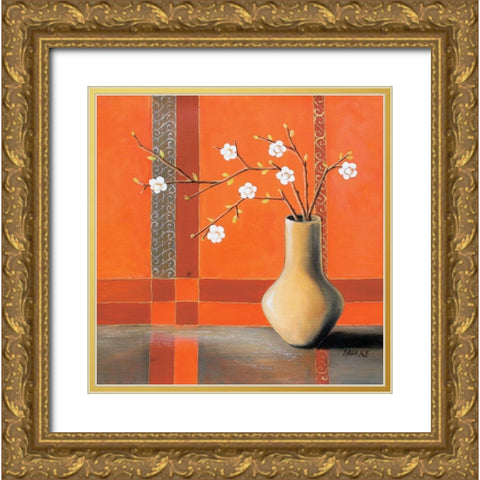 Polish Composition I Gold Ornate Wood Framed Art Print with Double Matting by Dahlke, Izabella