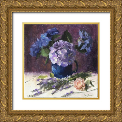 The Memory of Summer Gold Ornate Wood Framed Art Print with Double Matting by Strube, Ling