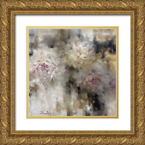 Four Chords Gold Ornate Wood Framed Art Print with Double Matting by Singatullin, Marsel