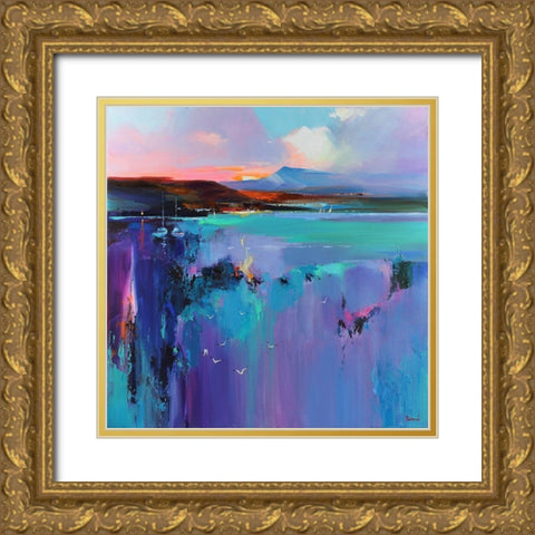 The Seduction of the Water Gold Ornate Wood Framed Art Print with Double Matting by Bond