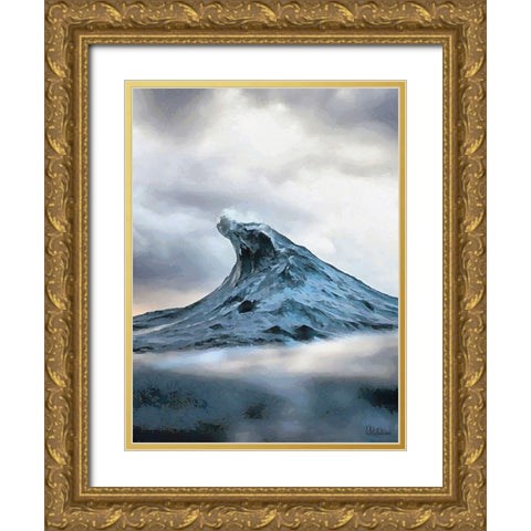 Rocky Nature XI Gold Ornate Wood Framed Art Print with Double Matting by Medeiros, Celito