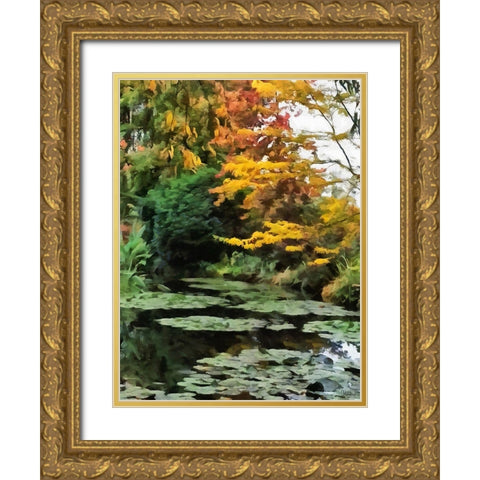 Nature in Brazil I Gold Ornate Wood Framed Art Print with Double Matting by Medeiros, Celito