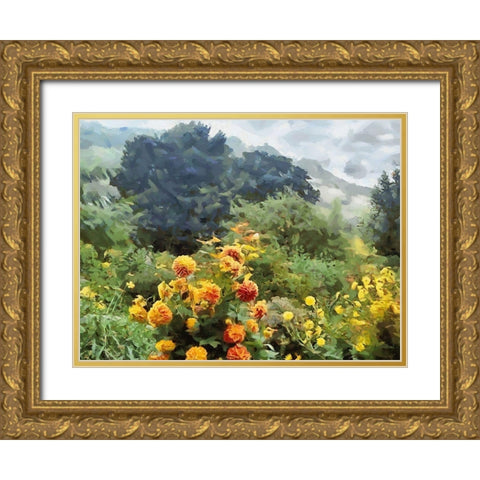 Nature in Brazil II Gold Ornate Wood Framed Art Print with Double Matting by Medeiros, Celito