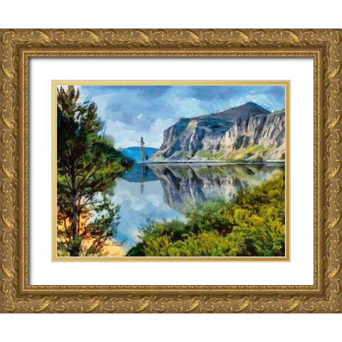 Great National Parks I Gold Ornate Wood Framed Art Print with Double Matting by Medeiros, Celito