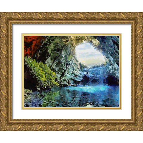 Travel Destination around the World XXXV Gold Ornate Wood Framed Art Print with Double Matting by Medeiros, Celito